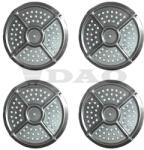 DAO Shop Set 4 bucati suport ibric imprastietor flacara diametru 130mm (4inele.tabla.mici)