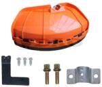Dao Shop Ansamblu aparatoare motocoasa DAO pentru motocoasa Ruris, Dac, Ural, colier si cutit inclus, teava 26 / 28 (scut.nou)