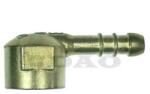 DAO Shop Cot racord spate aragaz 1/2 DAO galvanizat L, adaptor furtun butelie (cot.racord.L)