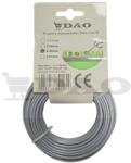 Dao Shop Fir pentru motocoasa DAO , 2.40mm, lungime 15metri, rotund, gri