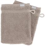  Set 2 Mănuși De Baie 15X21 Cm 100% Bumbac - Greige | Mănuși Baie (7001165)