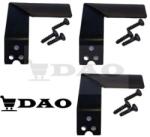 Dao Shop Set 3 cutite scut protectie aparatoare motocoasa metalice, suruburi incluse DAO (3cutite.scut)