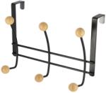  Cârlig X 3 Cu Bile Ceramice - Negru | Cuiere Baie (9604108)