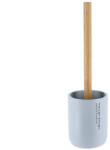  Perie Toaletă Polirăsină - Azur / Bamboo Compoziție Polirăsină + Pvc (66101112)