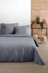 MoftX Cearsaf De Pilota Eden Pat Dublu King Size 260x240cm, Culoare Gri, 100% Bumbac Oeko Tex (HC4C277007)