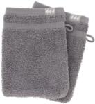  Set 2 Mănuși De Baie 15X21 Cm 100% Bumbac - Gri Inchis | Mănuși Baie (7001180)