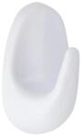  Cârlig X1 Pvc Oval - Alb | Cuiere Baie (9043100)