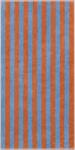 Cawö Prosop Bold Streifen 70 x 140 cm, albastru-portocaliu (6277 70/140 13) Prosop