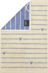 Cawö Prosop Lines&Hearts 30 x 50 cm, albastru (6276 30/50 31) Prosop