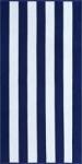 Cawö Prosop Beach Stripes 90 x 180 cm alb-bleumarin (5582 90/180 16) Prosop