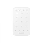 HIKVISION Tastatura wireless AX PRO Hikvision DS-PK1-E-WE, 868MHz two-way Tri-X wireless technology distanta comunicare RF : 1200min camp deschis Stay/away arming, disarming, alarm clearing for anumite zone sau