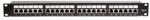 Emtex Patch panel 24 porturi UTP Cat5e 1U pentru rack 19" cu sertizare Krone/110 Emtex (KOM-EMT6)