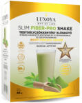 Luxoya - Slim Fiber-Pro Shake -Testsúlycsökkentést elősegítő étrend-kiegészítő rostkomplex glükomannánnal és édesítőszerekkel - Matcha Latte -- 6x35g