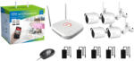 AMIKO 4 kamerás WIFI videórendszer rögzítővel WIFI KIT 4900