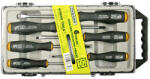 Strend Pro Csavarhúzókészlet, Strend Pro SD0641, fekete, 6 db, lapos: 3 db, PH0: 1 db, PH1: 1 db, PH2: 1 db, króm-vanádium acél szár (TC2250018)