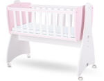 Lorelli First Dreams ringatható bölcső 105x55 - White / Orchid Pink New
