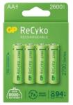 GP Batteries Battery (AA) Rechargeable NIMH R6/AA, 270AAHCE-EB4, (4 batteries / blister), 2700 mAh, set 4 buc (GP-BR-270AAHCE-EB4-2) Baterie reincarcabila