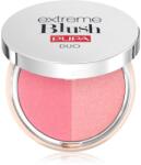 PUPA Milano Extreme Blush Duo компактен руж цвят 140 - Radiant Flamingo - Glow Creamy 4 гр