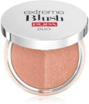 PUPA Milano Extreme Blush Duo компактен руж цвят 120 - Radiand Caramel - Glow Spice 4 гр