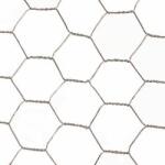  Csibe háló horganyzott műanyag bevonat 1x25m (13x0, 7/0, 9) (10939) (10939)