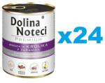 Dolina Noteci Hrană câini bax economic 24x800 g DOLINA NOTECI Premium iepure și merișoare