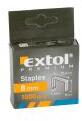 Extol Premium tűzőgépkapocs 8 mm, 1000 db (8852202) (8852202)