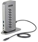 StarTech USB-C USB-A Dock - Hybrid Universal USB 3.0 Docking Station for USB-C or USB-A Laptop - Dual Monitor 4K 60Hz HDMI/DisplayPort - 6x USB-A, GbE - USB 5Gbps (DK30A2DHUUE) (DK30A2DHUUE)