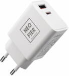 Neofier Incarcator NeoFier 20W Dual Port USB-C/USB-A, Alb (NFC03WAC)
