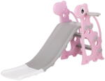 Chipolino Tobogan pentru Copii Chipolino Dino 116CM Varsta 12 Luni+ Roz (SLDIN02413PI)