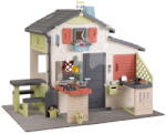 Smoby Căsuță Prietenilor cu burlan pe pardosea Friends House Life Smoby extensibilă cu filtru UV (SM810300-AO) Casuta pentru copii