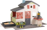 Smoby Căsuță Prietenilor cu nisipar pe podea Friends House Life Smoby extensibilă cu filtru UV (SM810300-AT) Casuta pentru copii