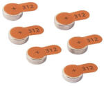 Intenso Hearing Aid A312 Cink Gombelem 6db/csomag (7504436)