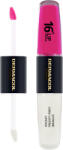 Dermacol 16H Lip Colour ruj rezistent si luciu de buze. culoare 08 Pink Tastic 2x4 ml - vivantis