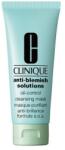 Clinique Masca de curățare pentru toate tipurile de ten Anti-Blemish Solutions(Oil-Control Cleansing Mask) 100 ml