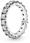 Pandora Inel strălucitor din argint cu cristale transparente Timeless 190050C01 56 mm