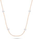 Brilio Silver Colier bronz fin cu perle reale NCL141R