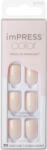 KISS Unghii false imPress Point Pink, 30 bucati, Kiss - vivantis