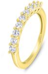 Brilio Silver Inel decent placat cu aur cu zirconi clari RI063Ya 58 mm