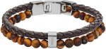 Fossil Brățară din piele pentru bărbați JF03118040
