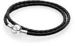 Pandora Brățară dublă din piele 590745CBK-D 35 cm