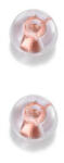 Troli Închidere pentru cercei 4 piese - 2 perechi Silicone Rose Gold