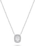 Brilio Silver Frumos colier din argint cu zirconi NCL127W