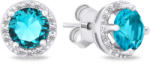 Brilio Silver Cercei strălucitori de argint cu pietre de zircon EA601WLB