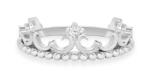 Brilio Silver Inel original de argint Crown RI115W 56 mm