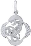 Silvego Pandantiv din argint semnul zodiacal Scorpion - trifoi cu patru foi SILVEGOB10281S11