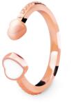Beneto Inel delicat deschis bronz cu inimioare AGG472-RG