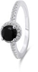 Brilio Silver Inel fermecător din argint cu pietre de zircon RI054WBC 54 mm