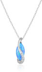 Beneto Colier de argint cu opal sintetic AGS1324_47