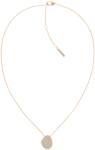 Calvin Klein Colier decent din bronz cu cristale Fascinate 35000225