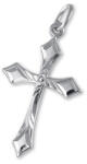 Soliter Brilio Silver Pandantiv din argint cruce 441 001 00221 04